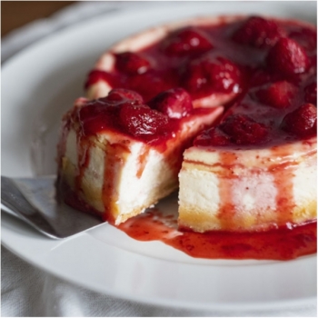 Cheesecake con fresas 